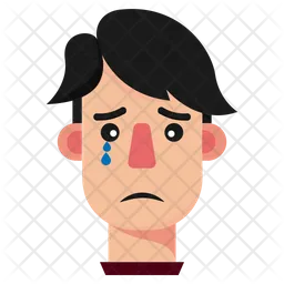 Crying boy Emoji Icon