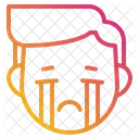 Crying Boy  Icon