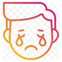Crying Boy  Icon
