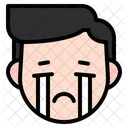 Crying Boy  Icon