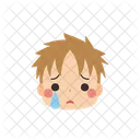 Crying Boy  Icon