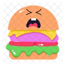 Crying Burger  Icon