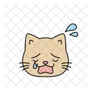 Crying Cat  Icon