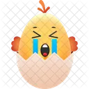Crying chicken  Icon