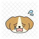 Crying Dog  Icon