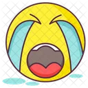 Crying Emoji Crying Expression Emotag Icon