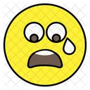 Crying Emoji Emoticon Smiley Icon