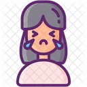 Crying Human Emoji Emoji Face Icon