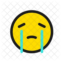 Crying Face Emoji Icon