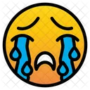 Crying Face  Icon