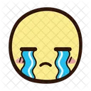 Crying Face  Icon