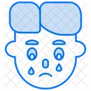 Crying face  Icon