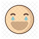 Crying Laughing Emoji Amazed Icon