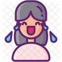 Crying Laughing Human Emoji Emoji Face Icon