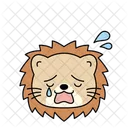 Crying Lion  Icon