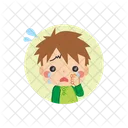 Boy Cry Avatar Icon