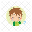 Crying Little Boy  Icon