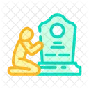 Crying Person Grave Icon