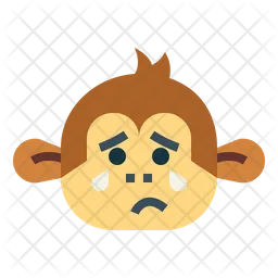 Crying Monkey  Icon