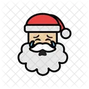 Crying santa claus  Icon