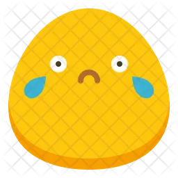 Crying tear Emoji Icon