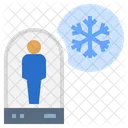 Cryogenics Freezing Preservation Icon