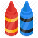 Cryons Colors Color Pens Icon