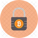 Bitcoin Crypto Monnaie Securite Bitcoin Icône