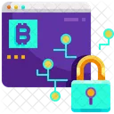 Cryptage Bitcoin  Icône