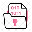 Cryptage De Fichiers Cryptage De Documents Acces Aux Fichiers Icône