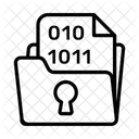 Cryptage De Fichiers Cryptage De Documents Acces Aux Fichiers Icon