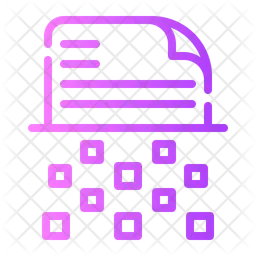 Cryptage des données  Icône