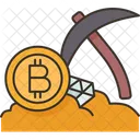 Crypto Mining Earnings Icon