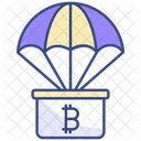 Crypto Airdrop Coin Bitcoin Icon