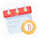 Crypto Calendar Pay Day Cash Day Icon