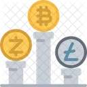 Crypto Chart  Icon
