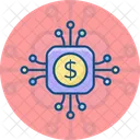 Banking Digital Money Icon