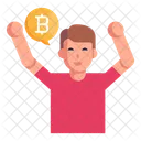Bitcoin Dealer Bitcoin Trader Crypto Dealer Icône