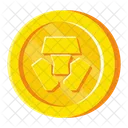 Crypto Gold Coin  Icon
