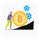 Crypto Growth  Icon