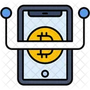 Cryptocurrency Bitcoin Halving Cryptocurrency Halving Icon