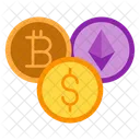 Crypto Cryptocurrency Currency Icon