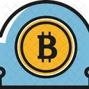 Crypto Industry Cloud Mining Icon