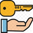 Crypto Industry Public Key Icon