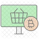 Crypto Investment Portfolio Lineal Color Icon Icon