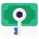 Crypto key  Icon