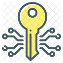 Crypto Key Digital Key Crypto Symbol