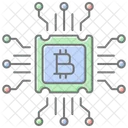 Crypto Lending Lineal Color Icon Icon