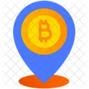 Crypto Location Bitcoin Location Bitcoin Placeholder Icon
