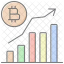 Crypto Market Lineal Color Icon Icon